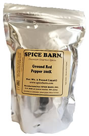 Ground Red Pepper Bag